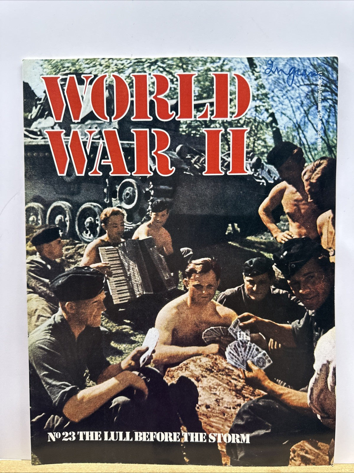 World War II NO. 23 Magazine In Good Condition