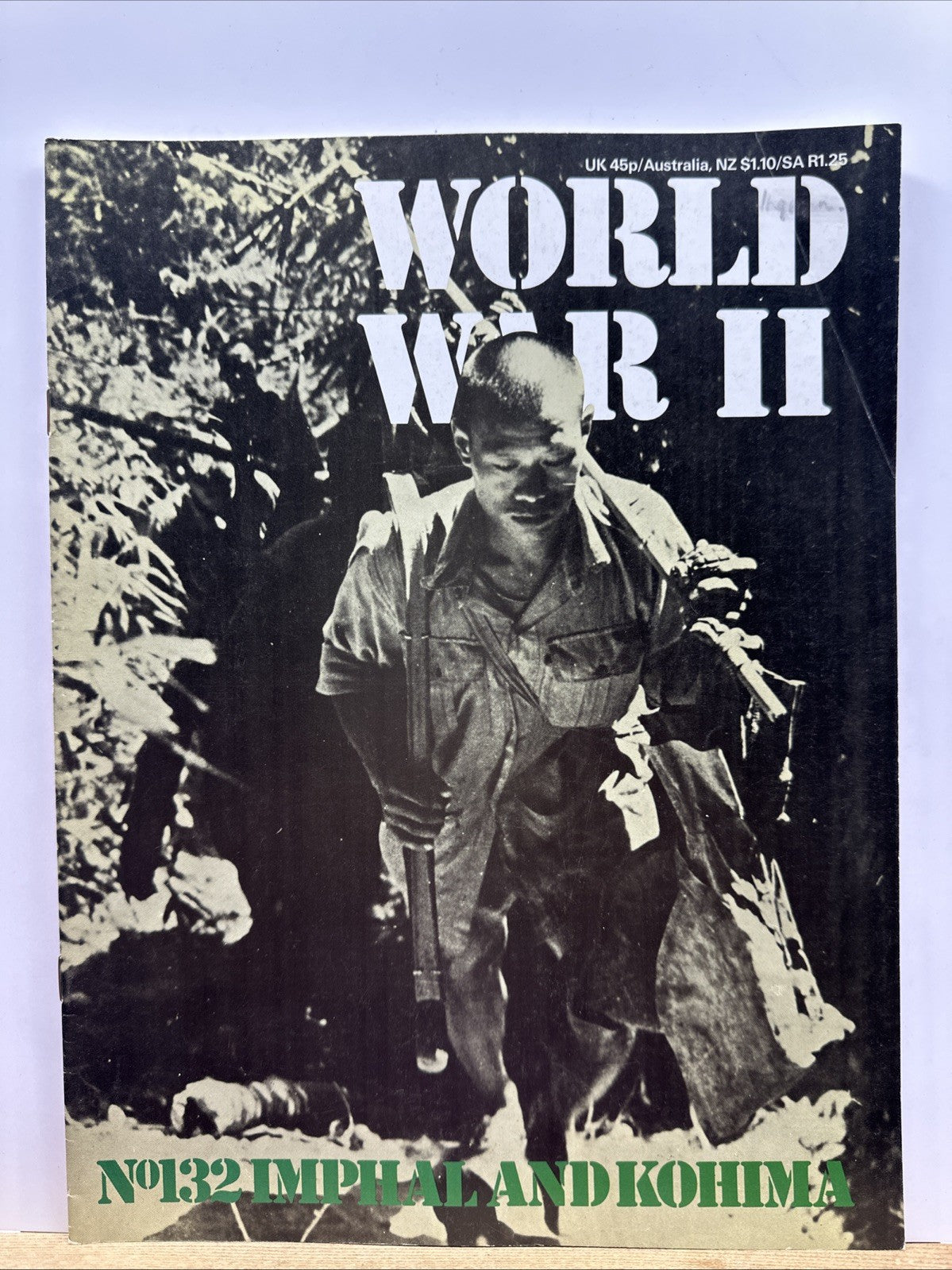 World War II NO. 132 Magazine In Good Condition