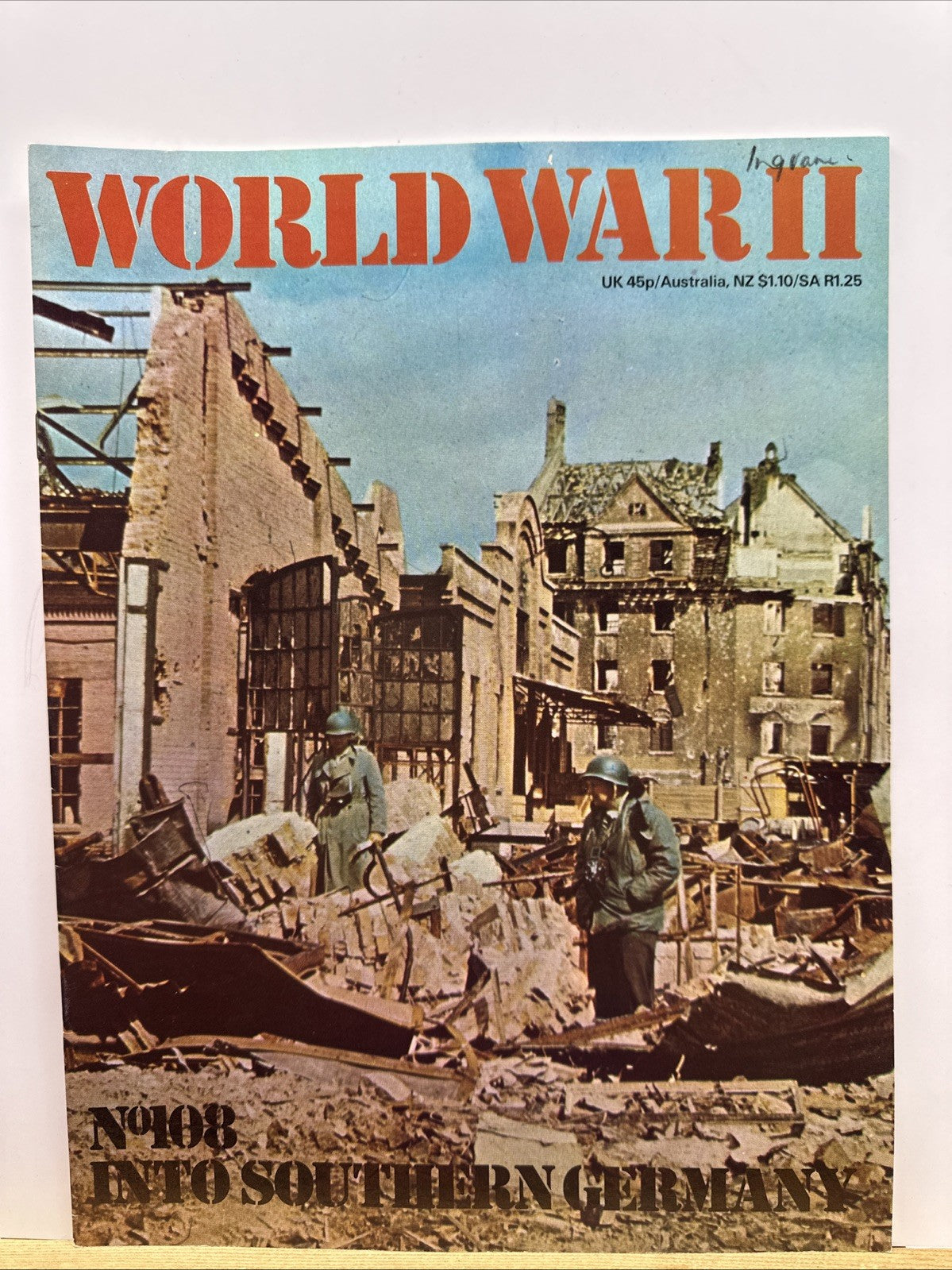 World War II NO. 108 Magazine In Good Condition