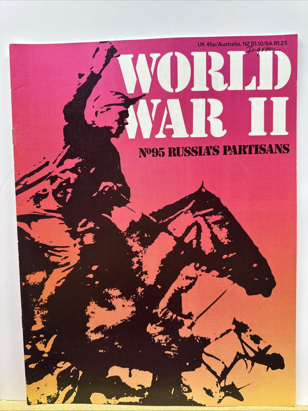 World War II NO. 95 Magazine In Good Condition
