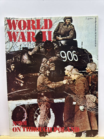 World War II NO. 101 Magazine In Good Condition