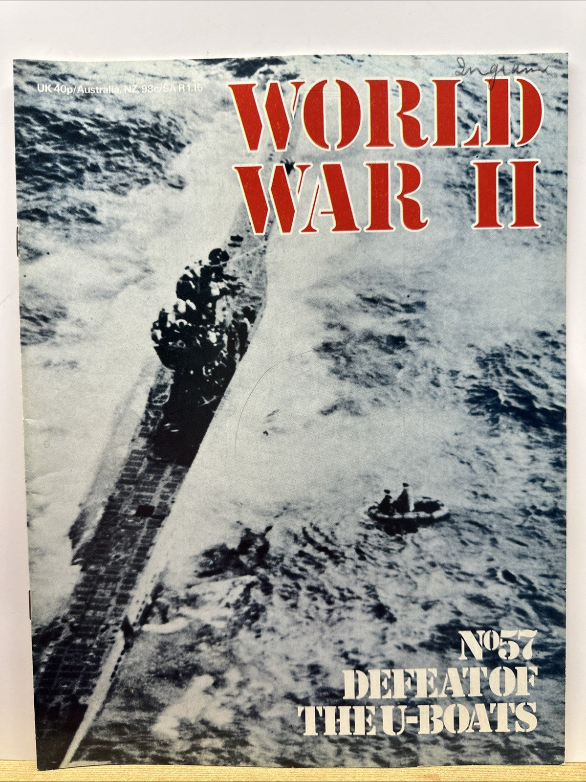 World War II NO. 57 Magazine In Good Condition