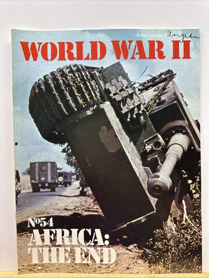 World War II NO. 54 Magazine In Good Condition