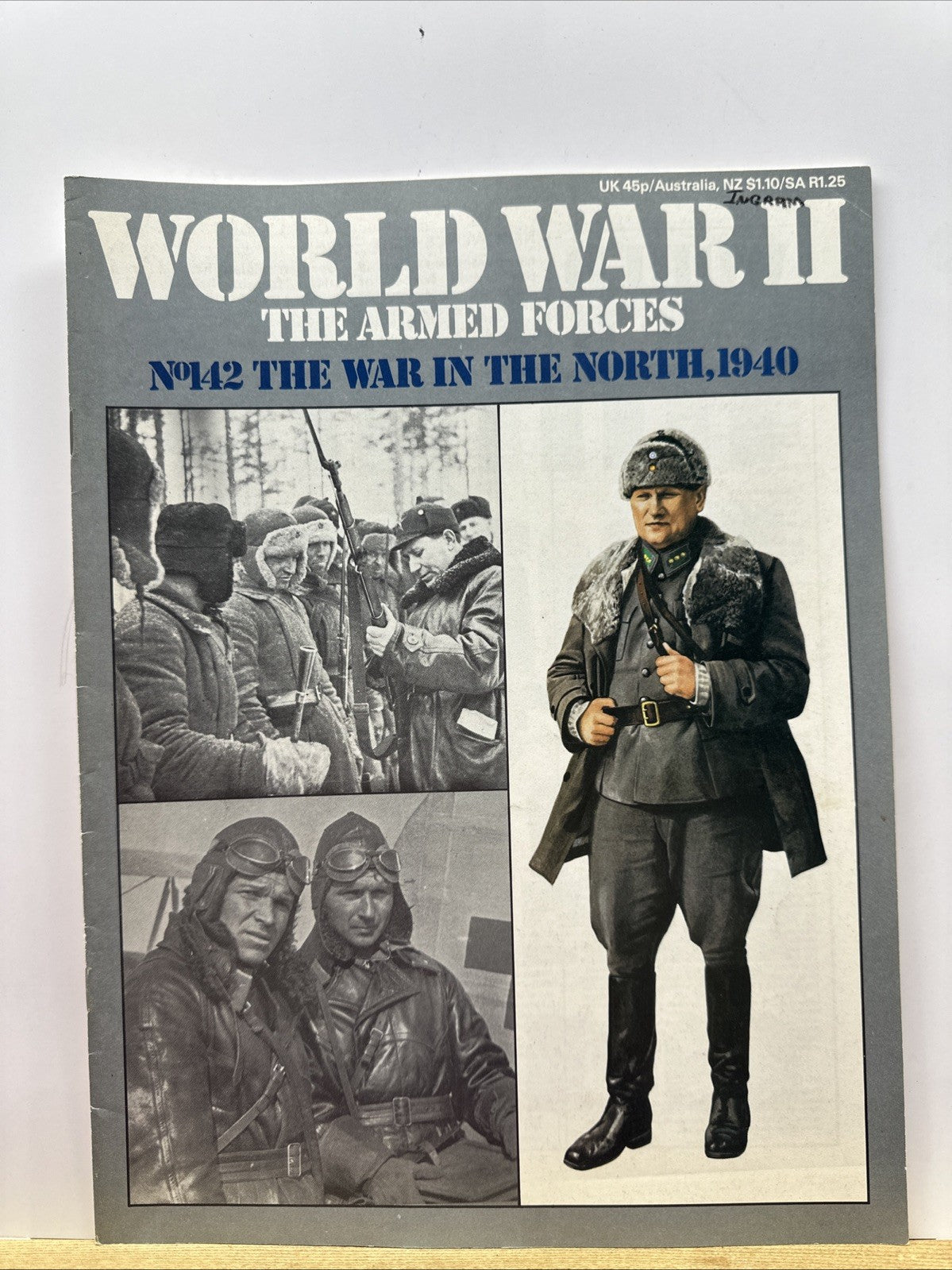 World War II The Armed Forces NO. 142 Magazine In Good Condition