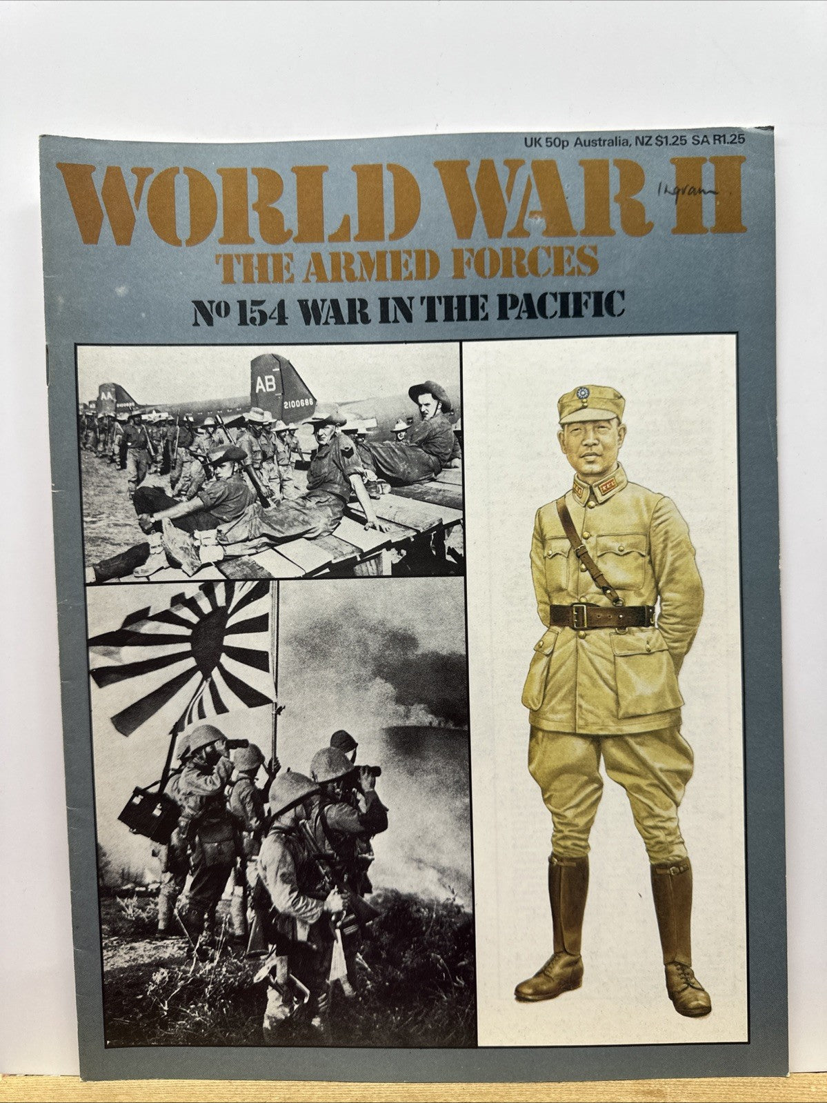 World War II The Armed Forces NO. 154 Magazine In Good Condition