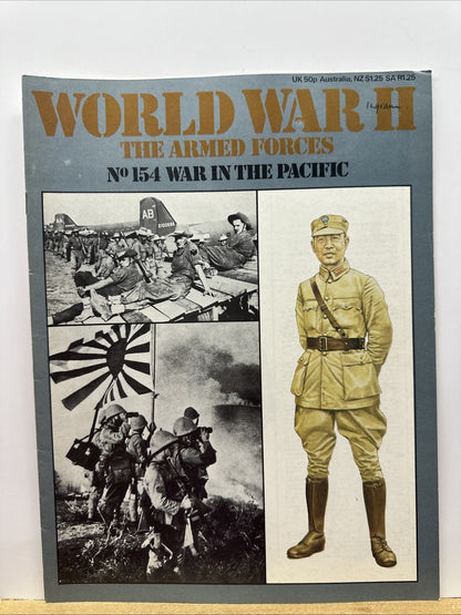 World War II The Armed Forces NO. 154 Magazine In Good Condition