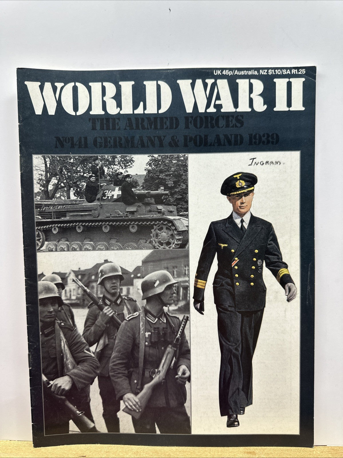 World War II The Armed Forces NO. 141 Magazine In Good Condition