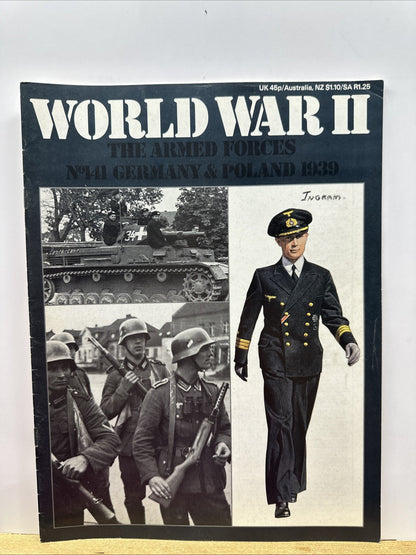 World War II The Armed Forces NO. 141 Magazine In Good Condition