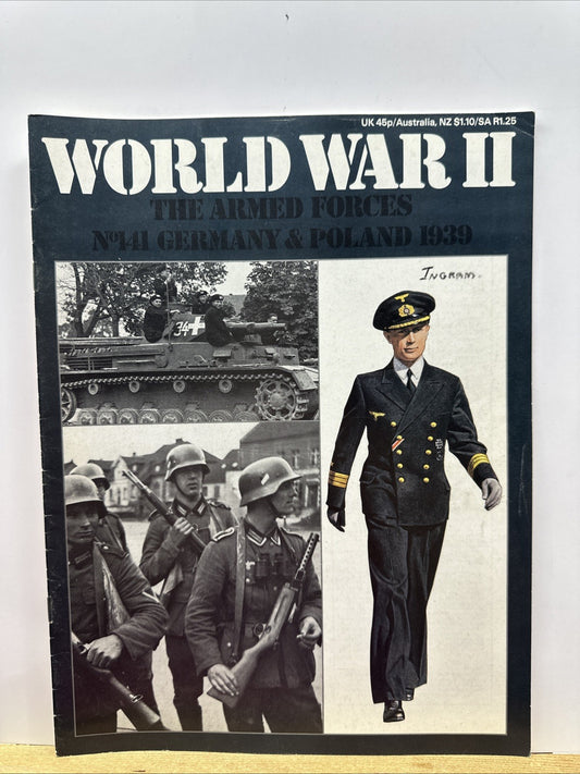 World War II The Armed Forces NO. 141 Magazine In Good Condition