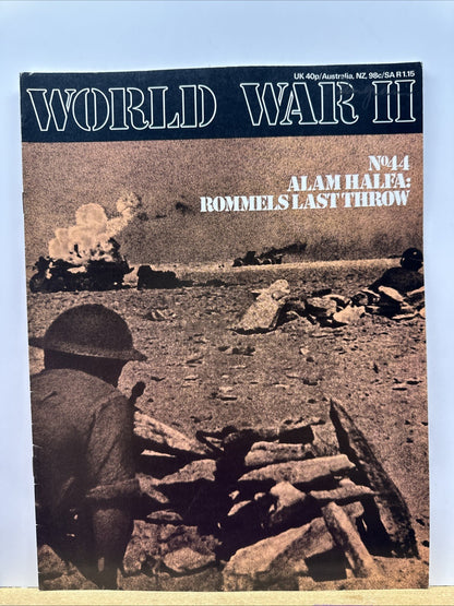 World War II NO. 44 Magazine In Good Condition