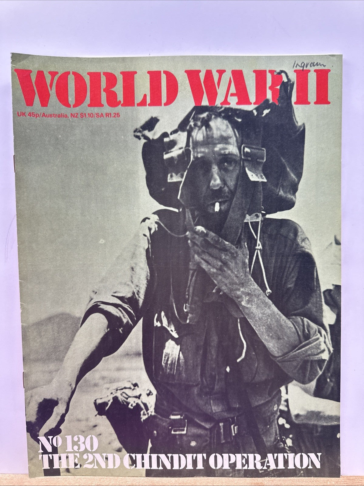 World War II NO. 130 Magazine In Good Condition