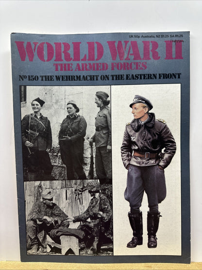 World War II The Armed Forces NO. 150 Magazine In Good Condition