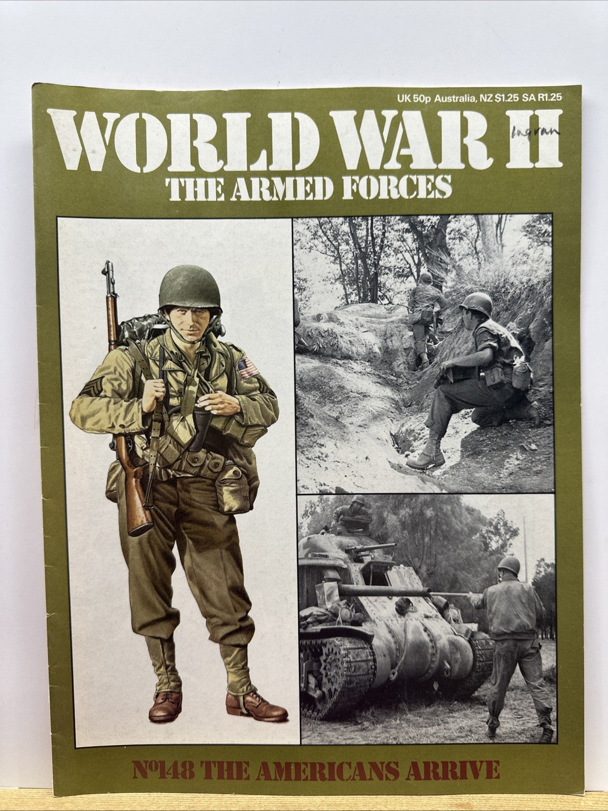 World War II The Armed Forces NO. 148 Magazine In Good Condition