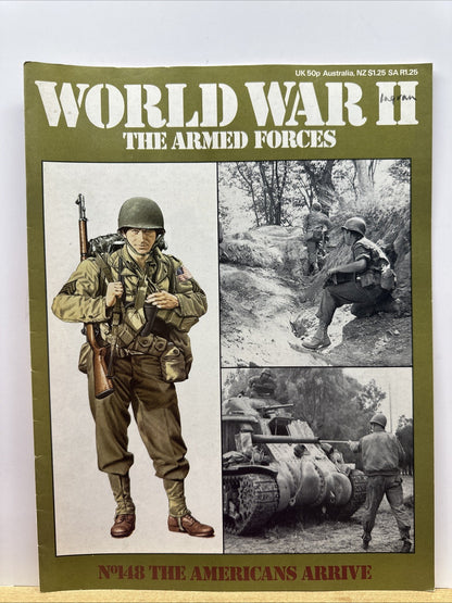 World War II The Armed Forces NO. 148 Magazine In Good Condition