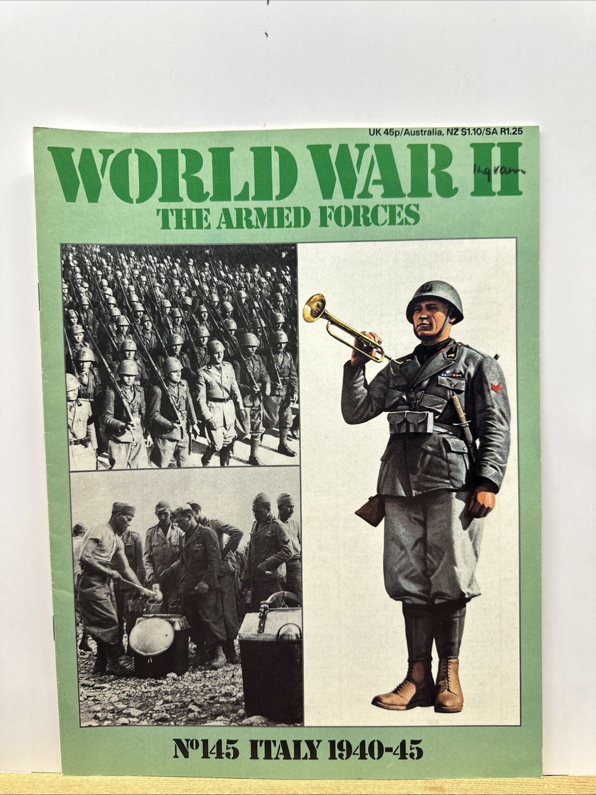 World War II The Armed Forces NO. 145 Magazine In Good Condition