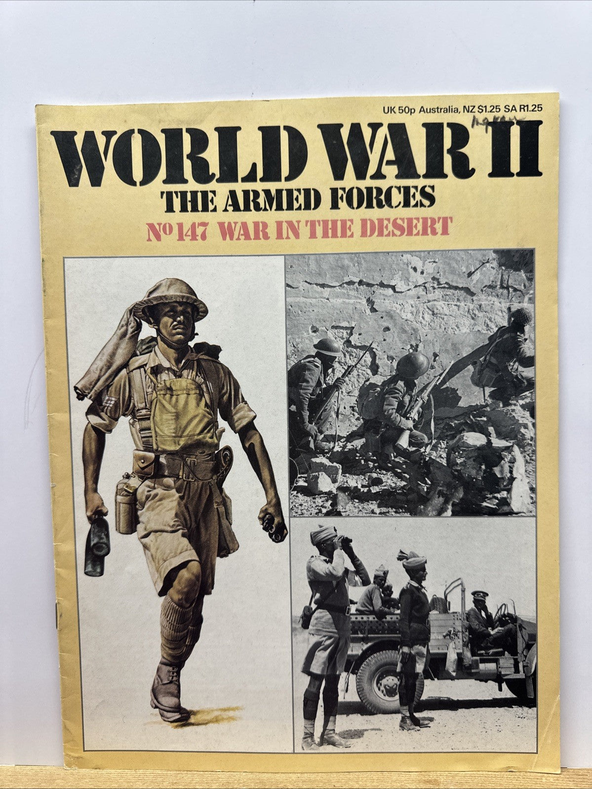 World War II The Armed Forces NO. 147 Magazine In Good Condition