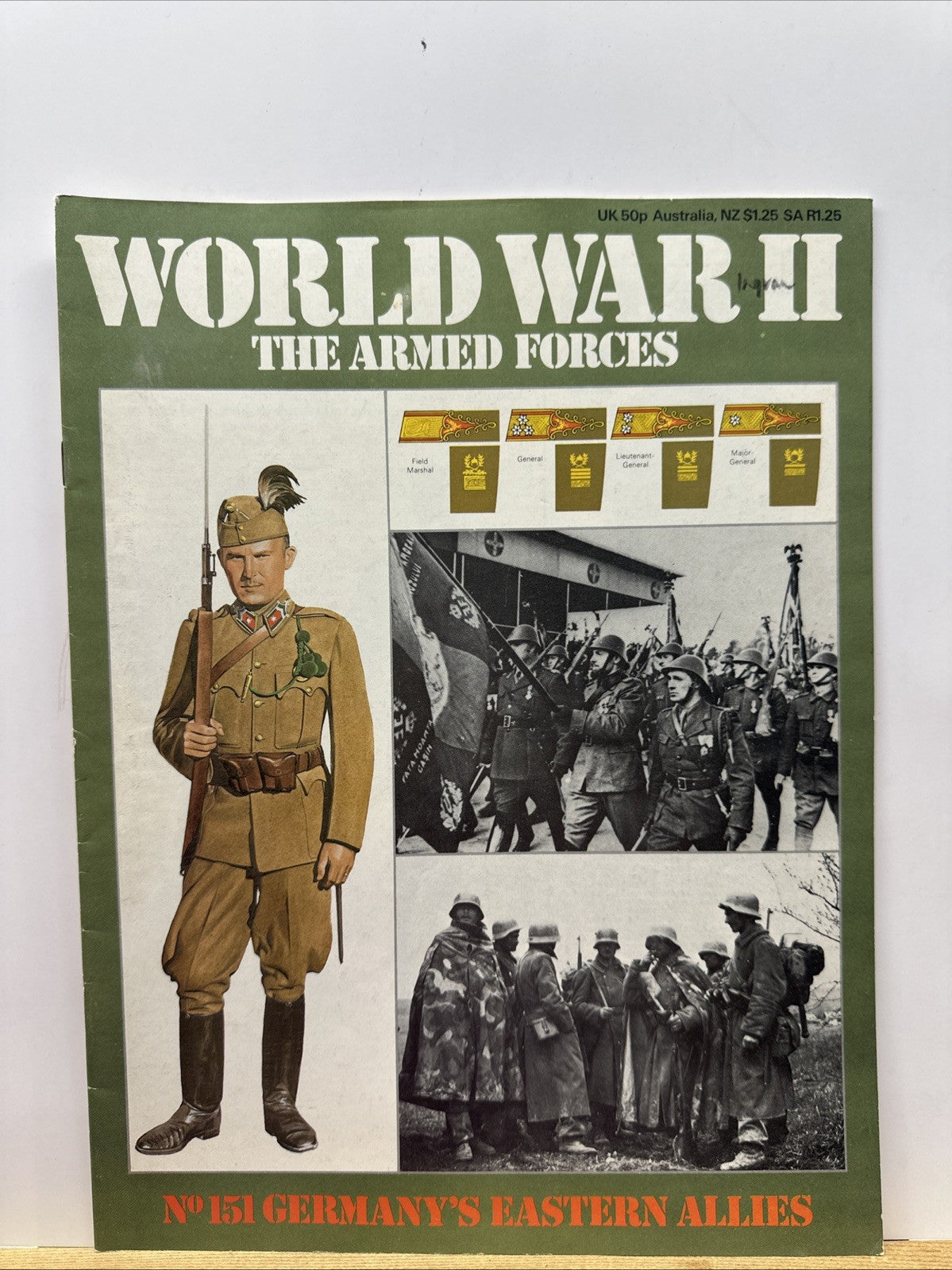 World War II The Armed Forces NO. 151 Magazine In Good Condition