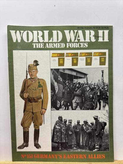 World War II The Armed Forces NO. 151 Magazine In Good Condition