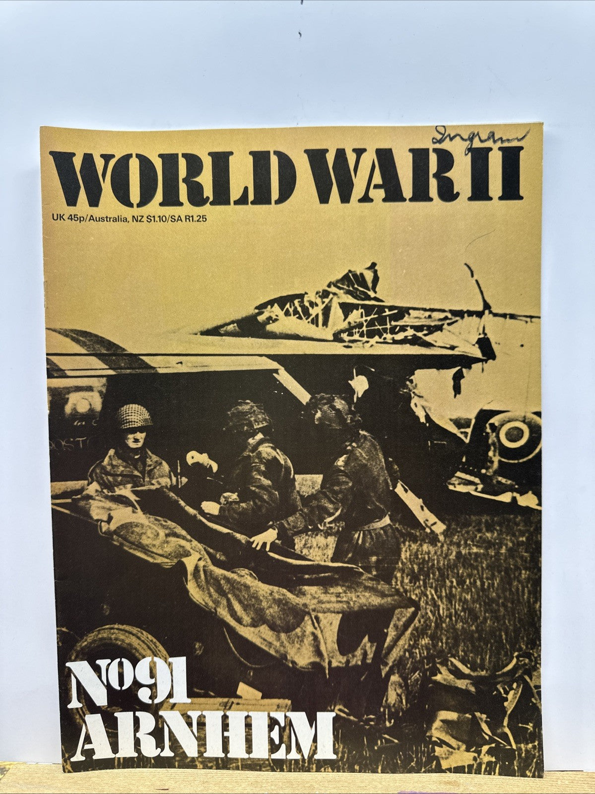 World War II NO. 91 Magazine In Good Condition