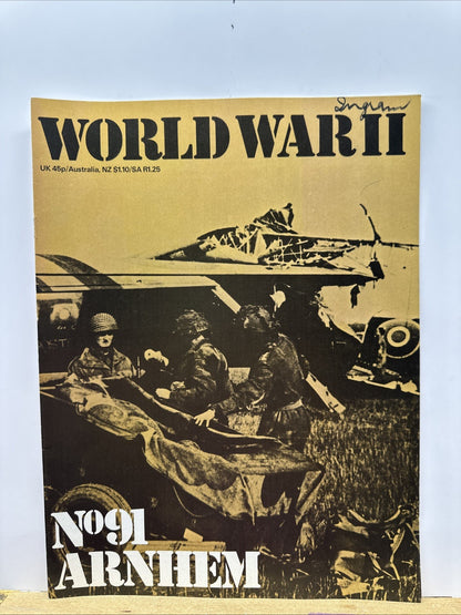 World War II NO. 91 Magazine In Good Condition