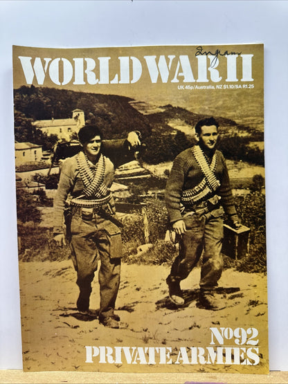 World War II NO. 92 Magazine In Good Condition
