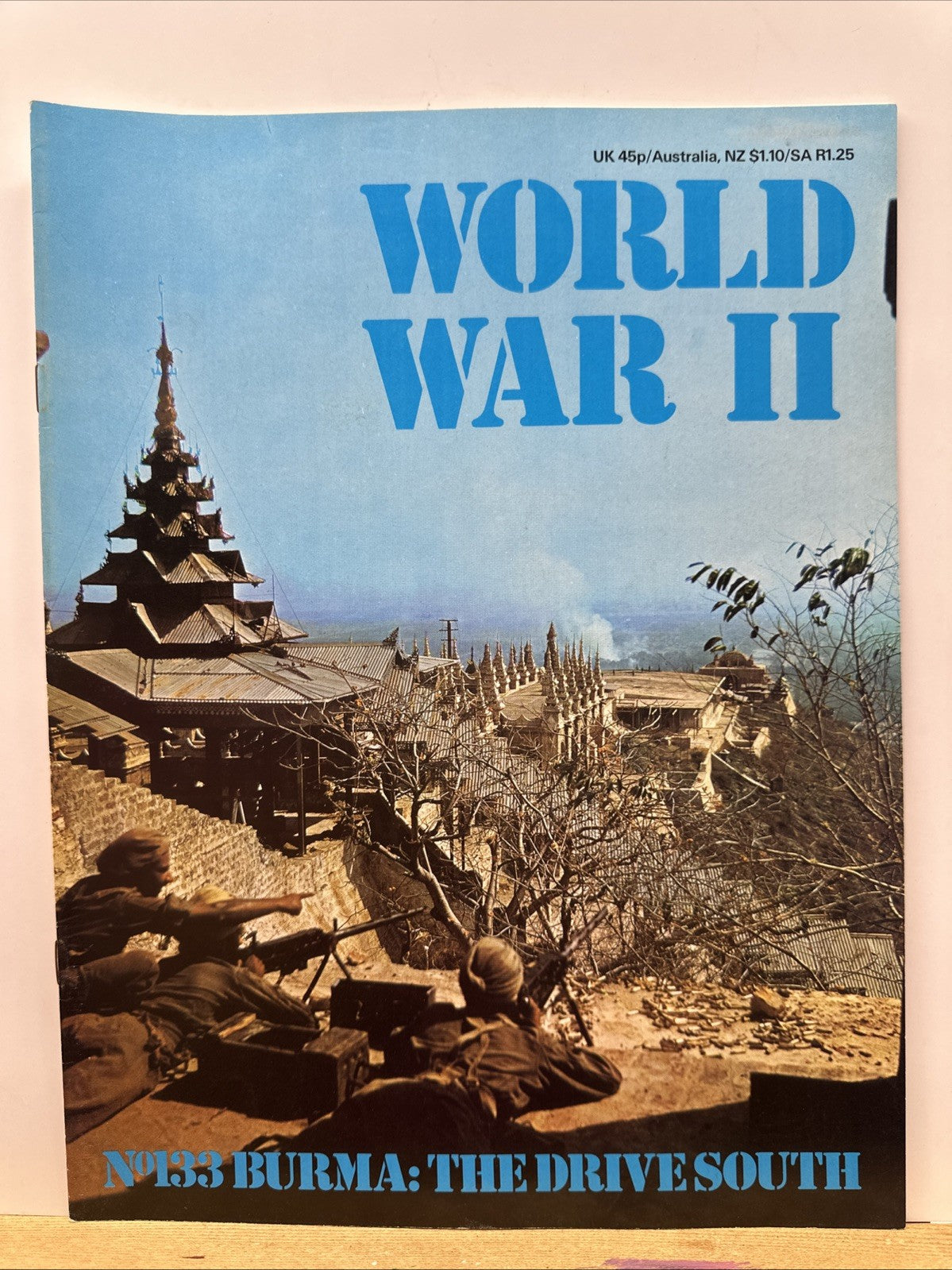 World War II NO. 133 Magazine In Good Condition