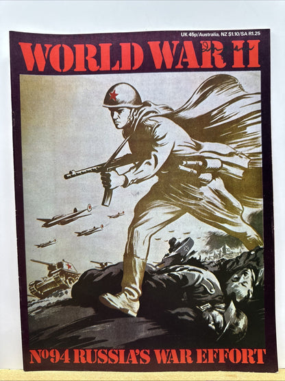 World War II NO. 94 Magazine In Good Condition
