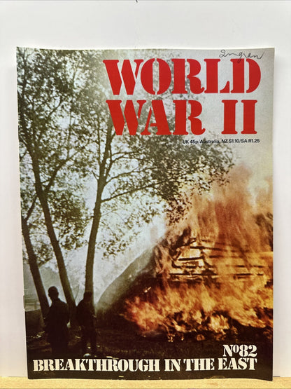 World War II NO. 82 Magazine In Good Condition