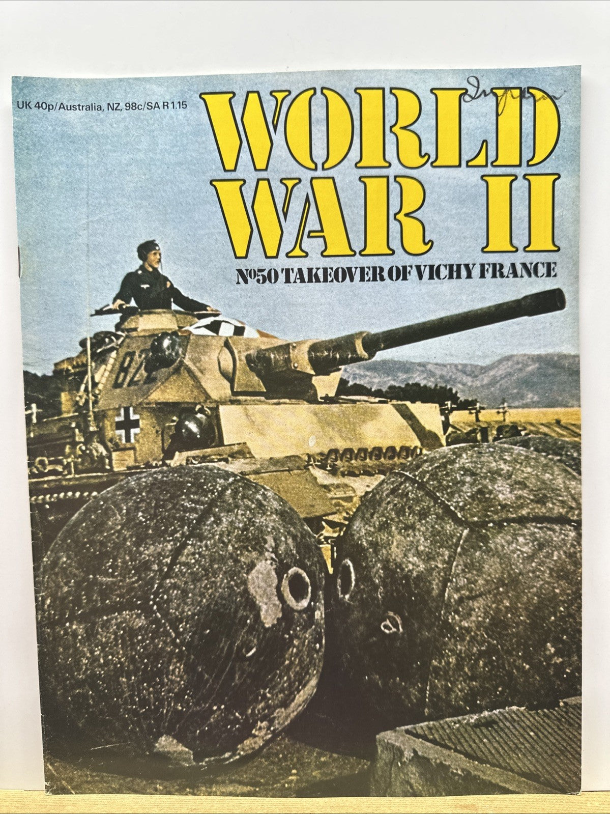 World War II NO. 50 Magazine In Good Condition