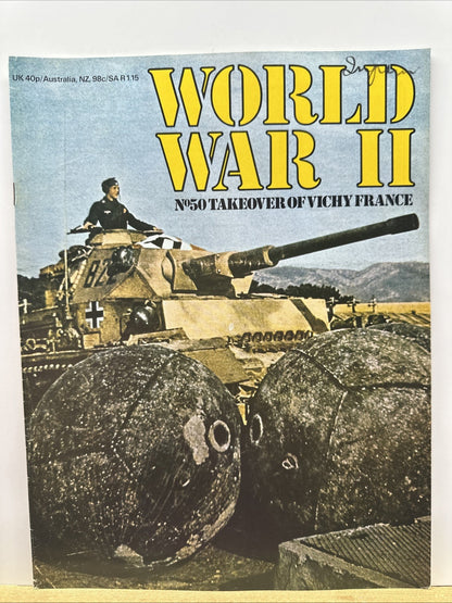 World War II NO. 50 Magazine In Good Condition