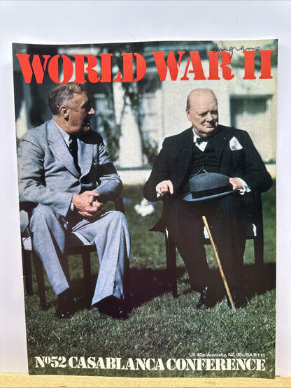 World War II NO. 52 Magazine In Good Condition