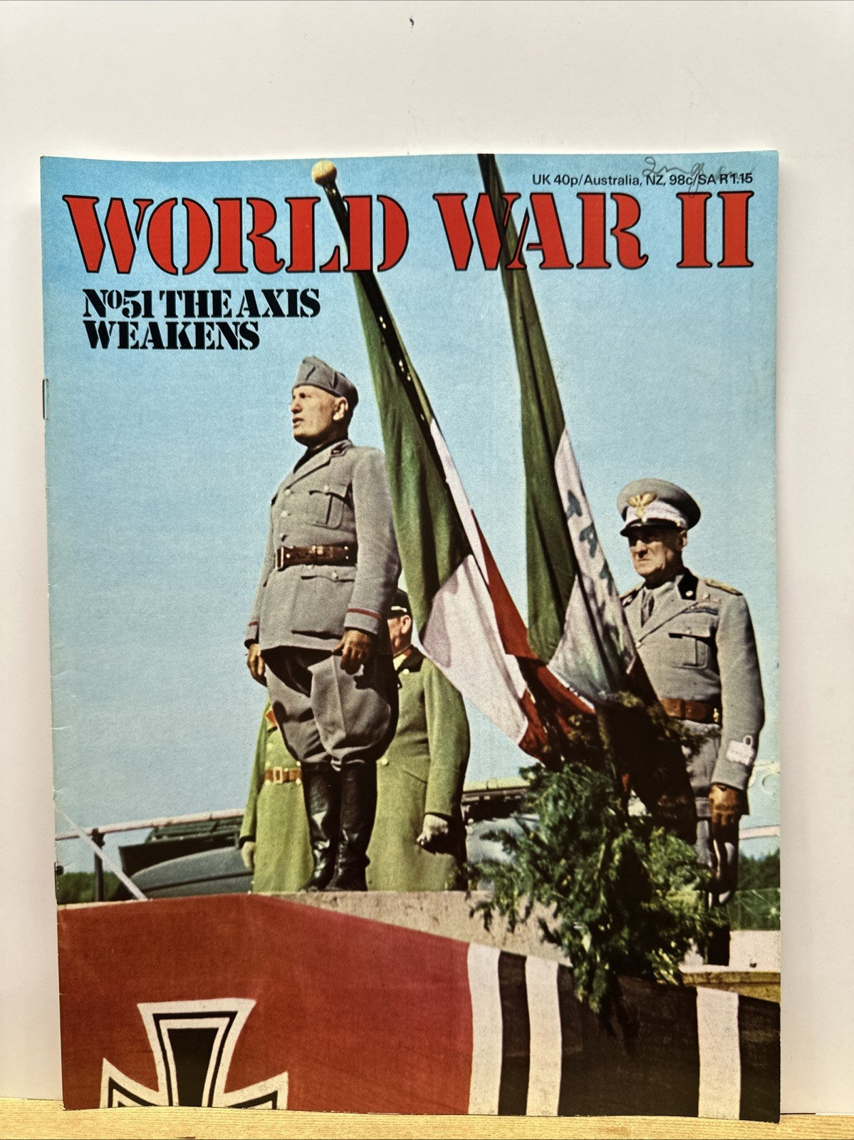 World War II NO. 51 Magazine In Good Condition