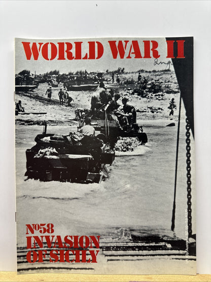 World War II NO. 58 Magazine In Good Condition