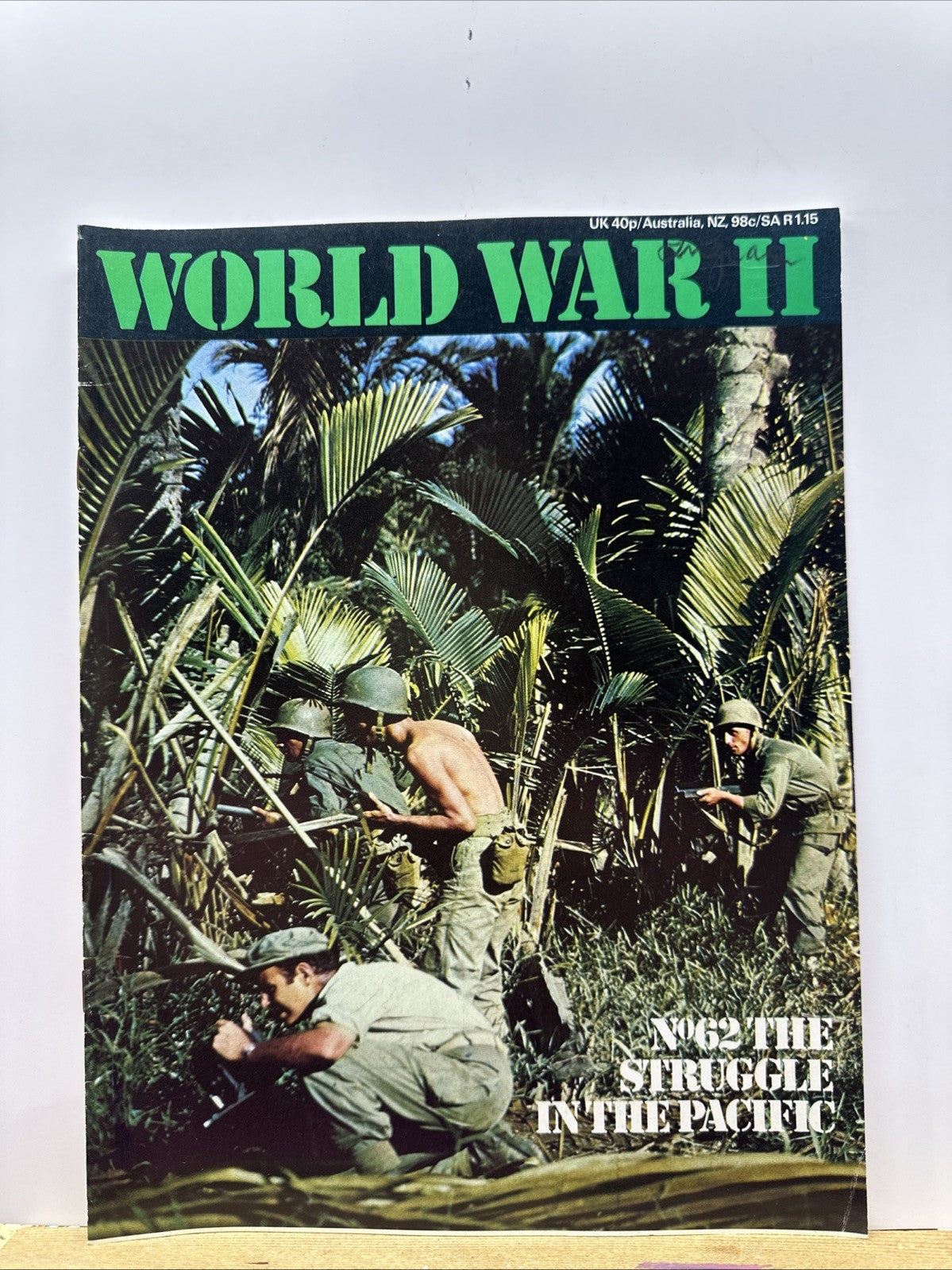 World War II NO. 62 Magazine In Good Condition