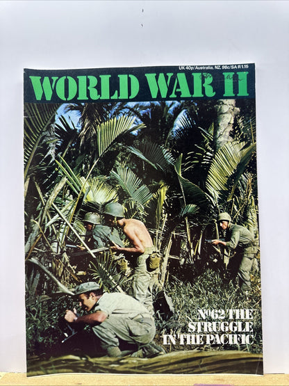 World War II NO. 62 Magazine In Good Condition