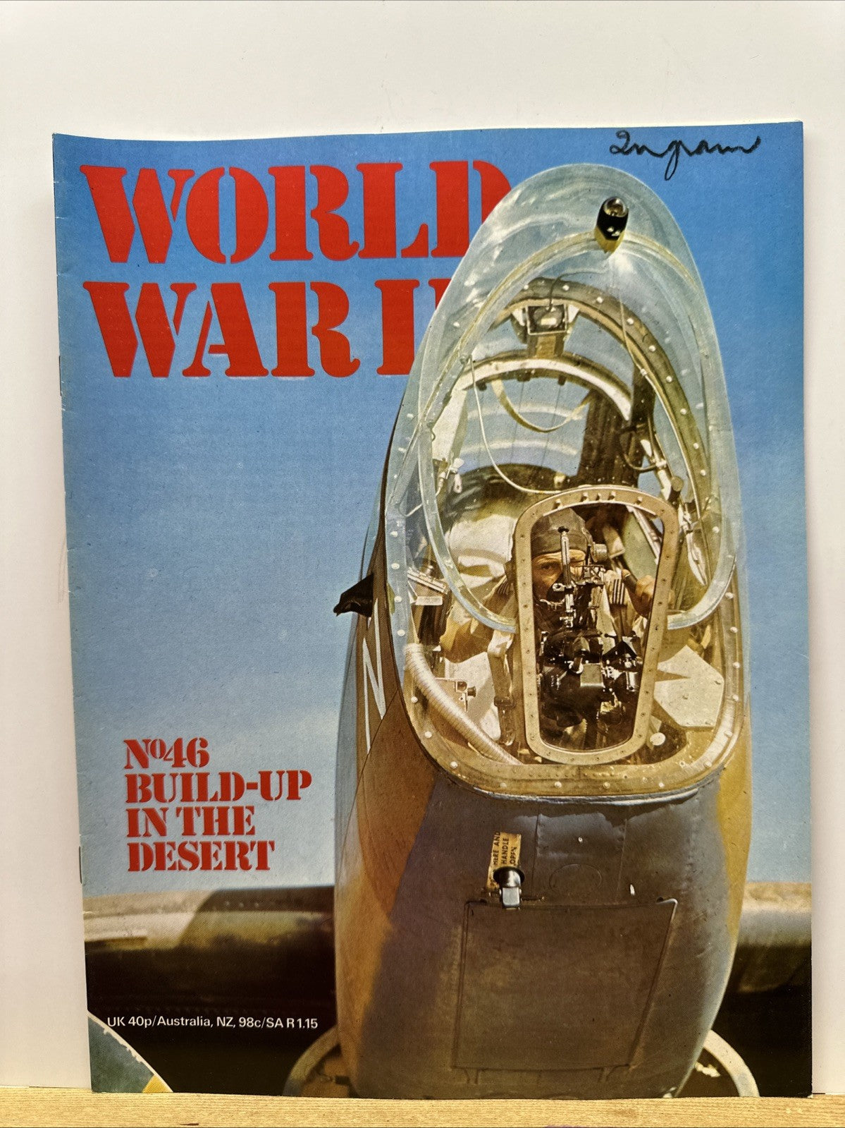 World War II NO. 46 Magazine In Good Condition