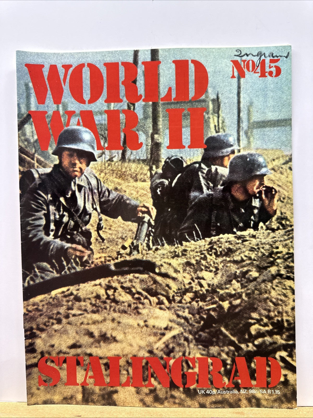 World War II NO. 45 Magazine In Good Condition