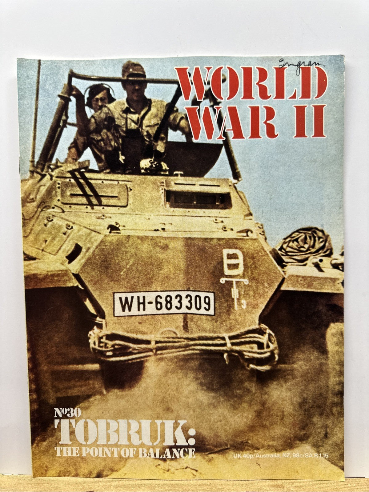 World War II NO. 30 Magazine In Good Condition