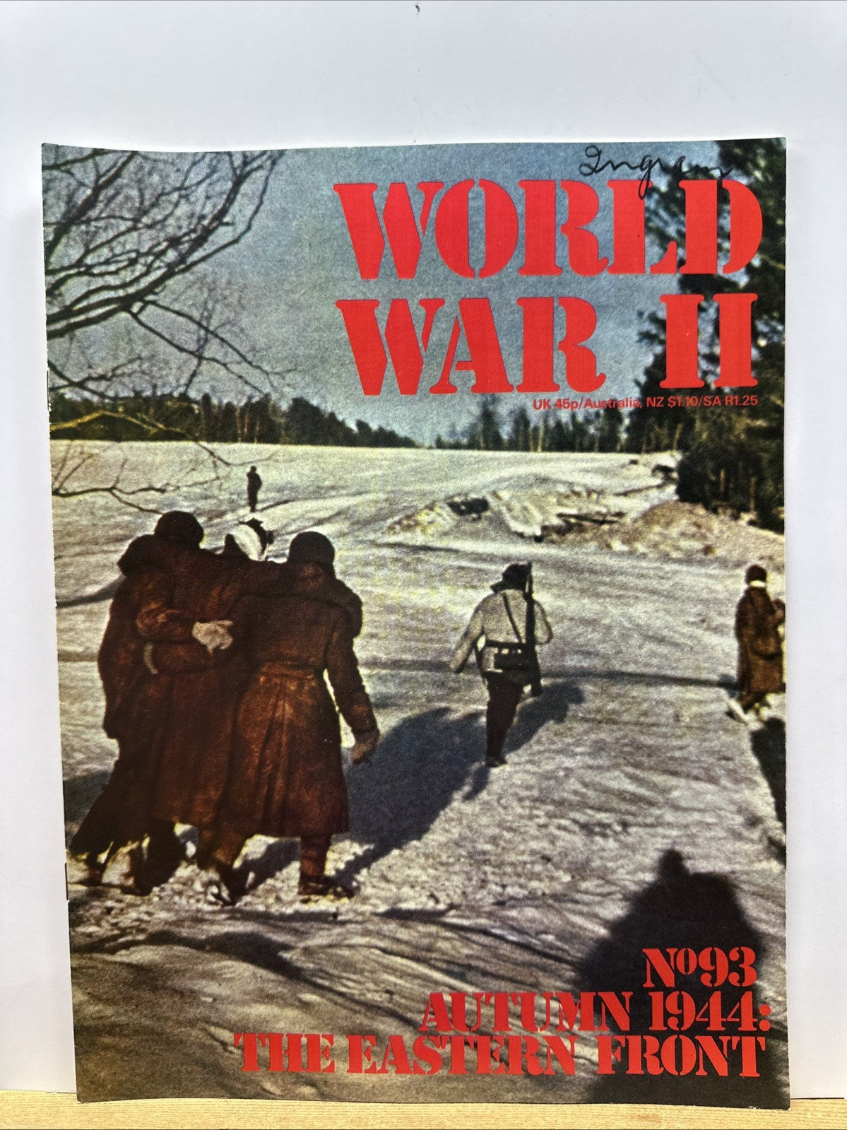 World War II NO. 93 Magazine In Good Condition