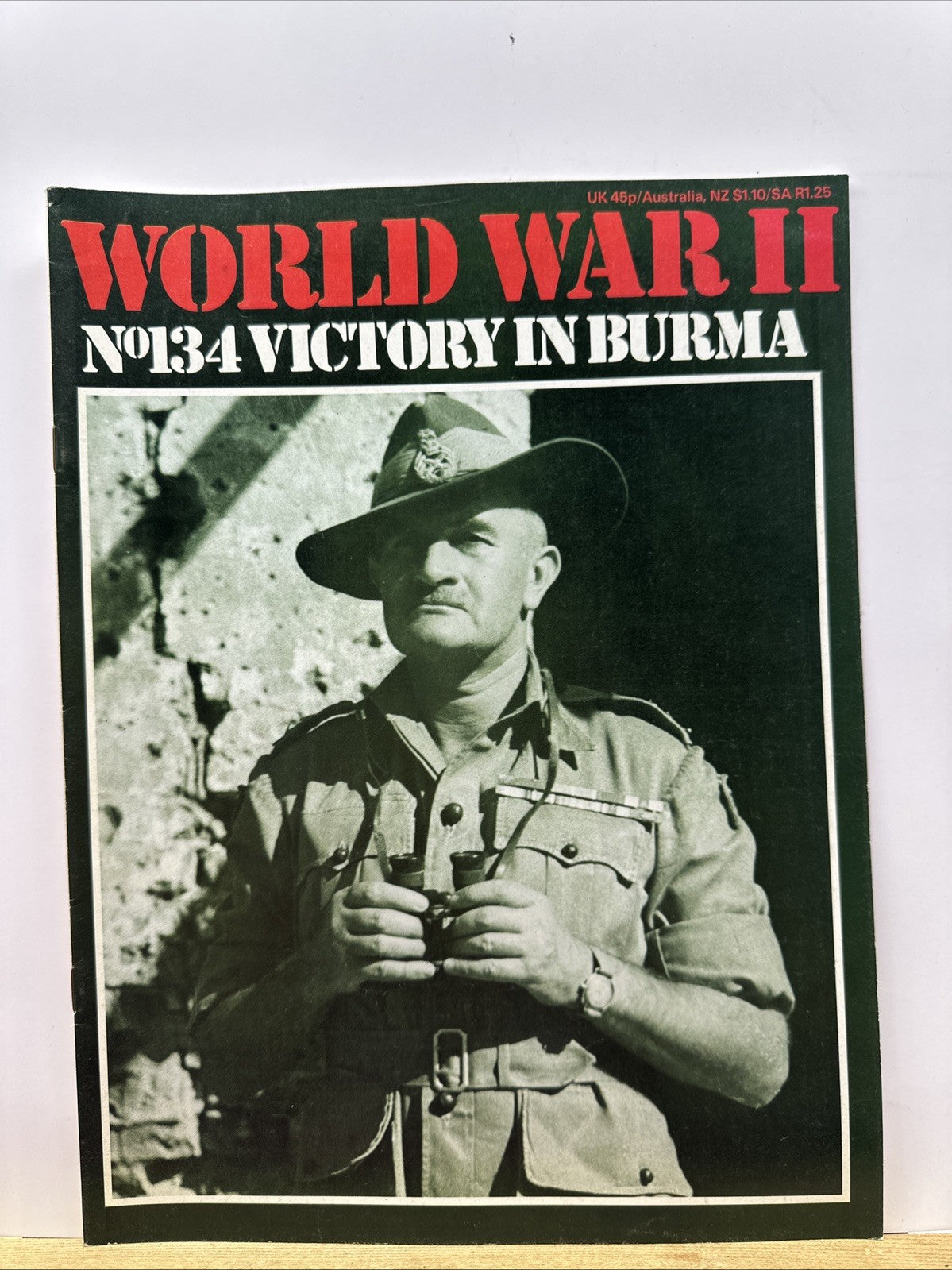 World War II NO. 134 Victory In Burma Magazine In Good Condition