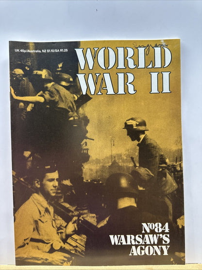 World War II NO. 84 Magazine In Good Condition