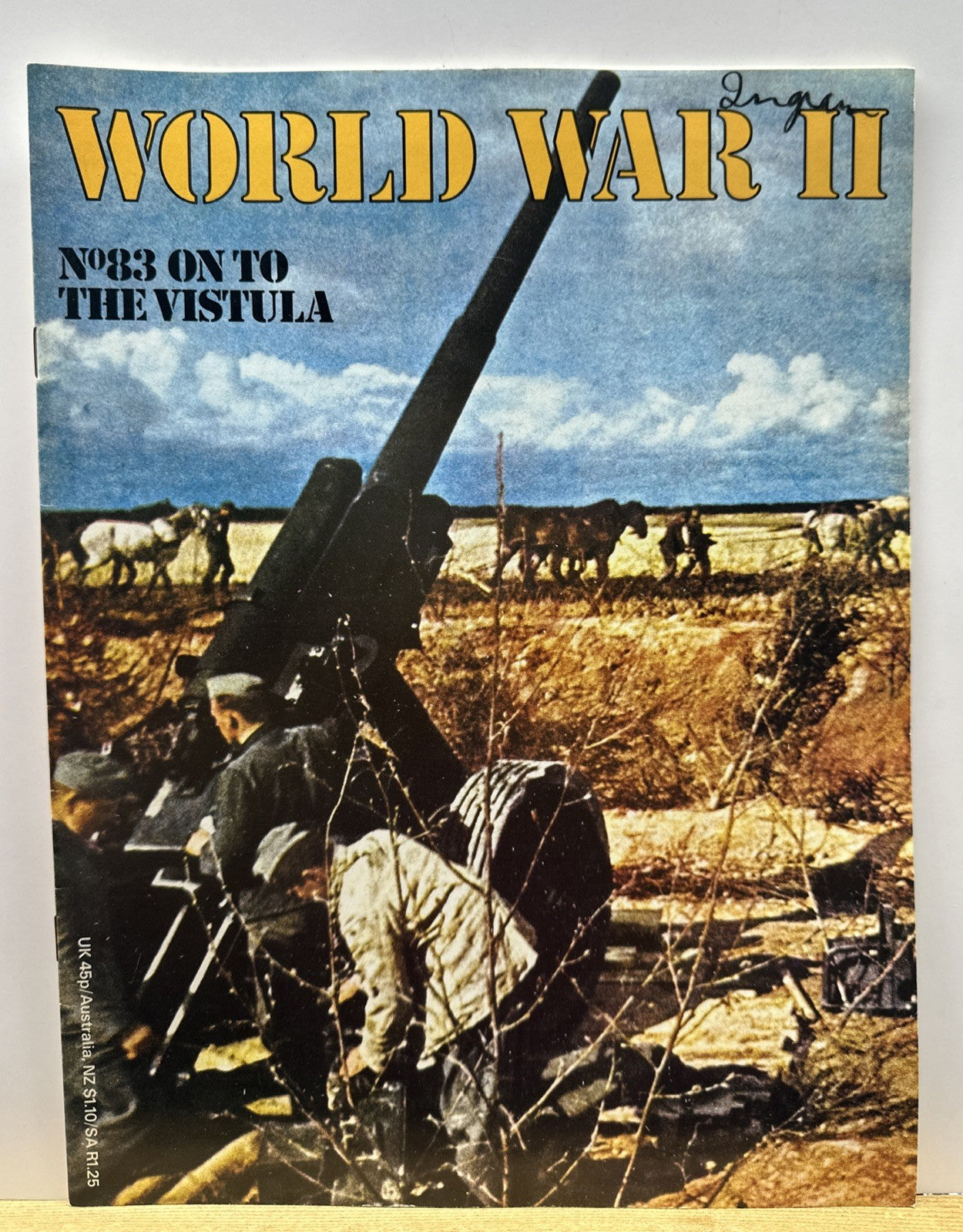 World War II NO. 83 Magazine In Good Condition