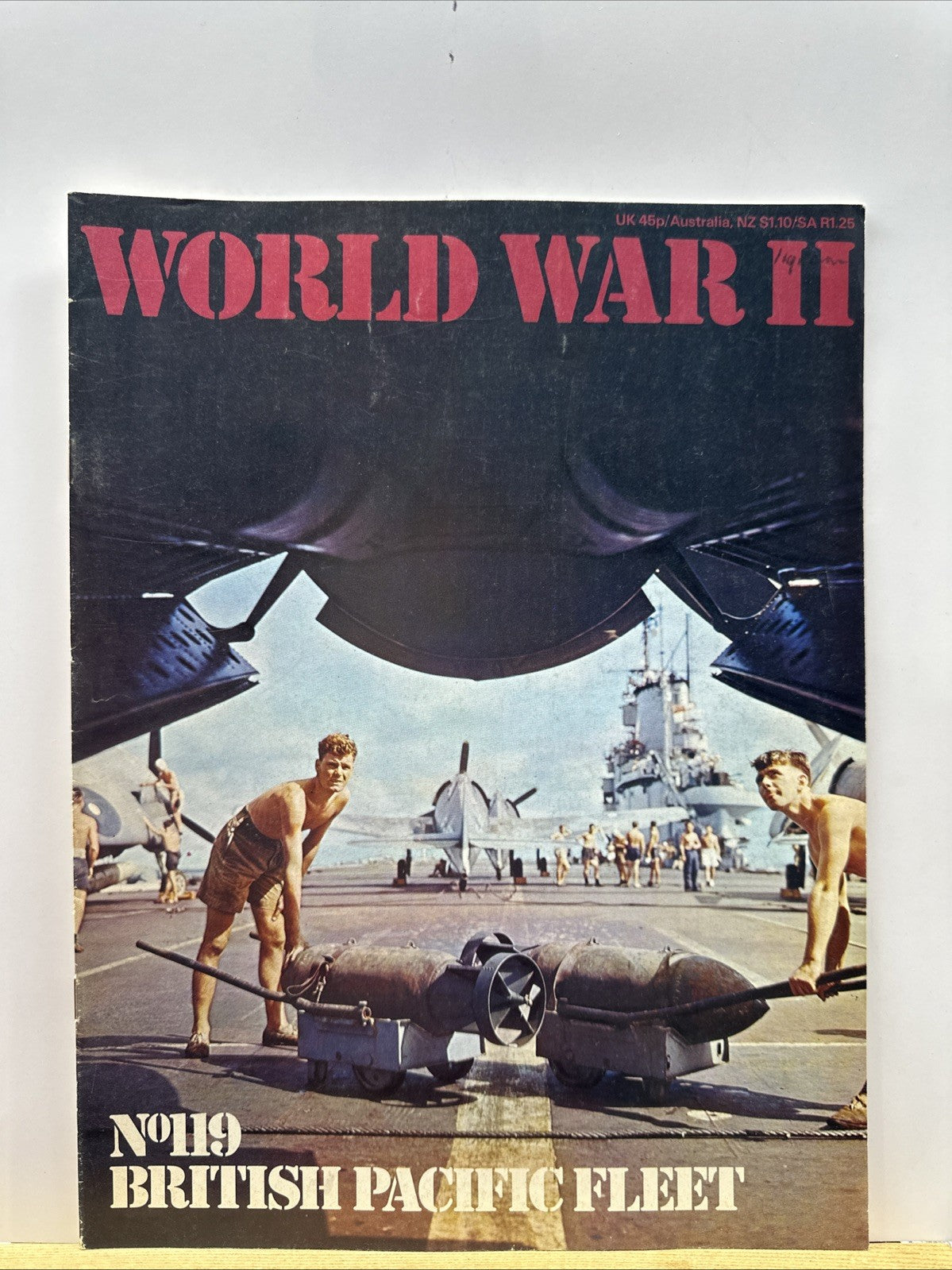 World War II NO. 119 Magazine In Good Condition