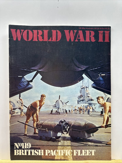 World War II NO. 119 Magazine In Good Condition