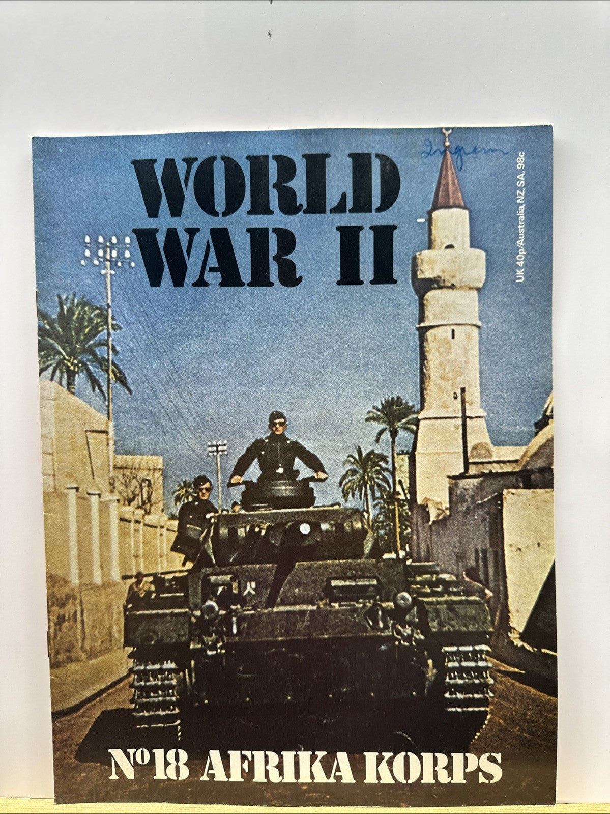 World War II NO. 18 Magazine In Good Condition