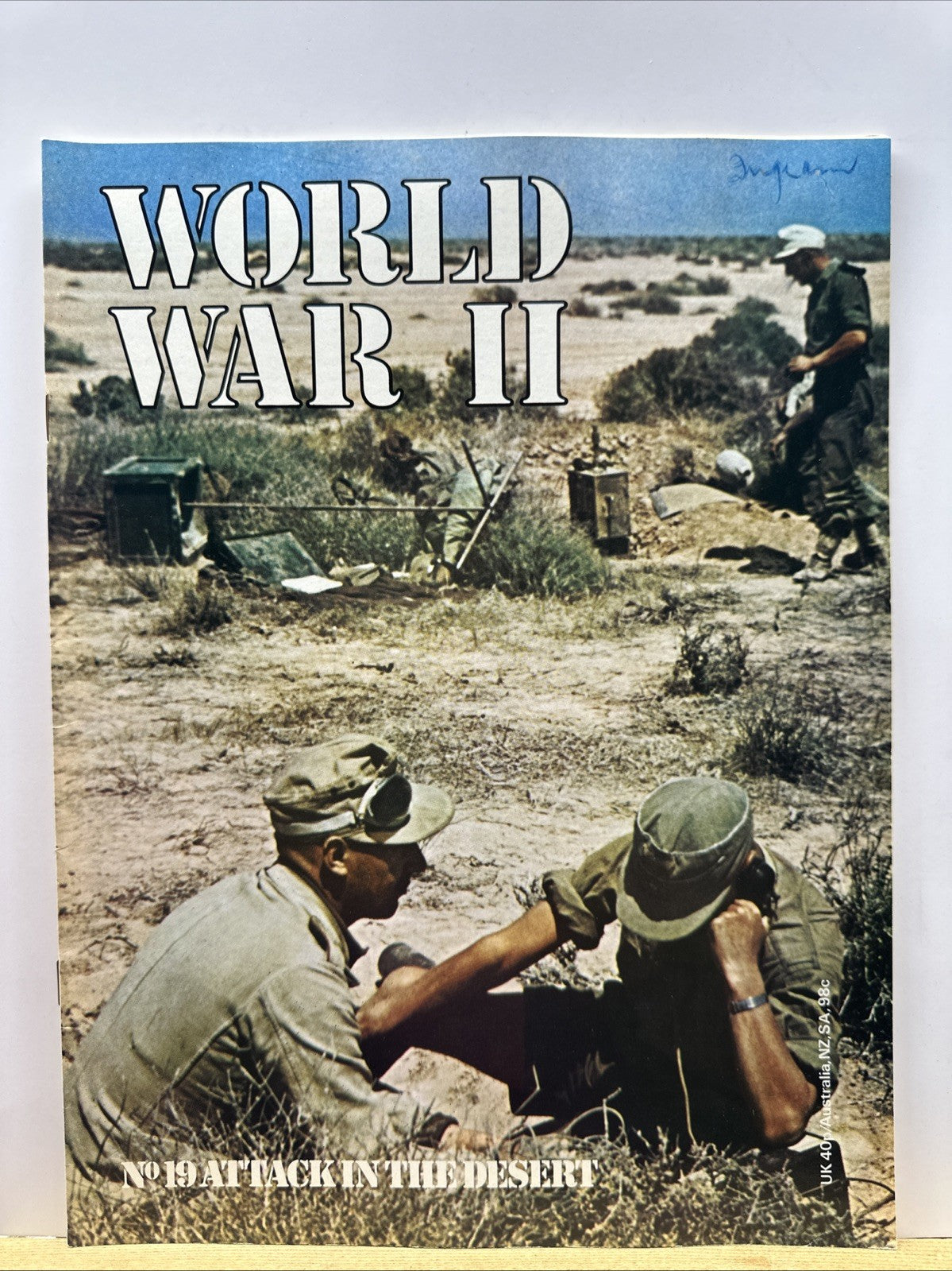 World War II NO. 19 Magazine In Good Condition