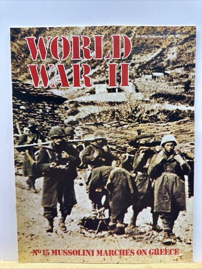 World War II NO. 15 Magazine In Good Condition