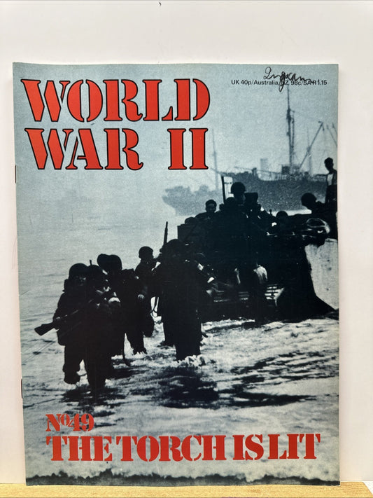 World War II NO. 49 Magazine In Good Condition
