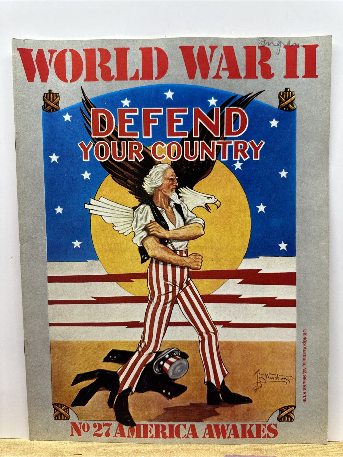 World War II NO. 27 Magazine In Good Condition