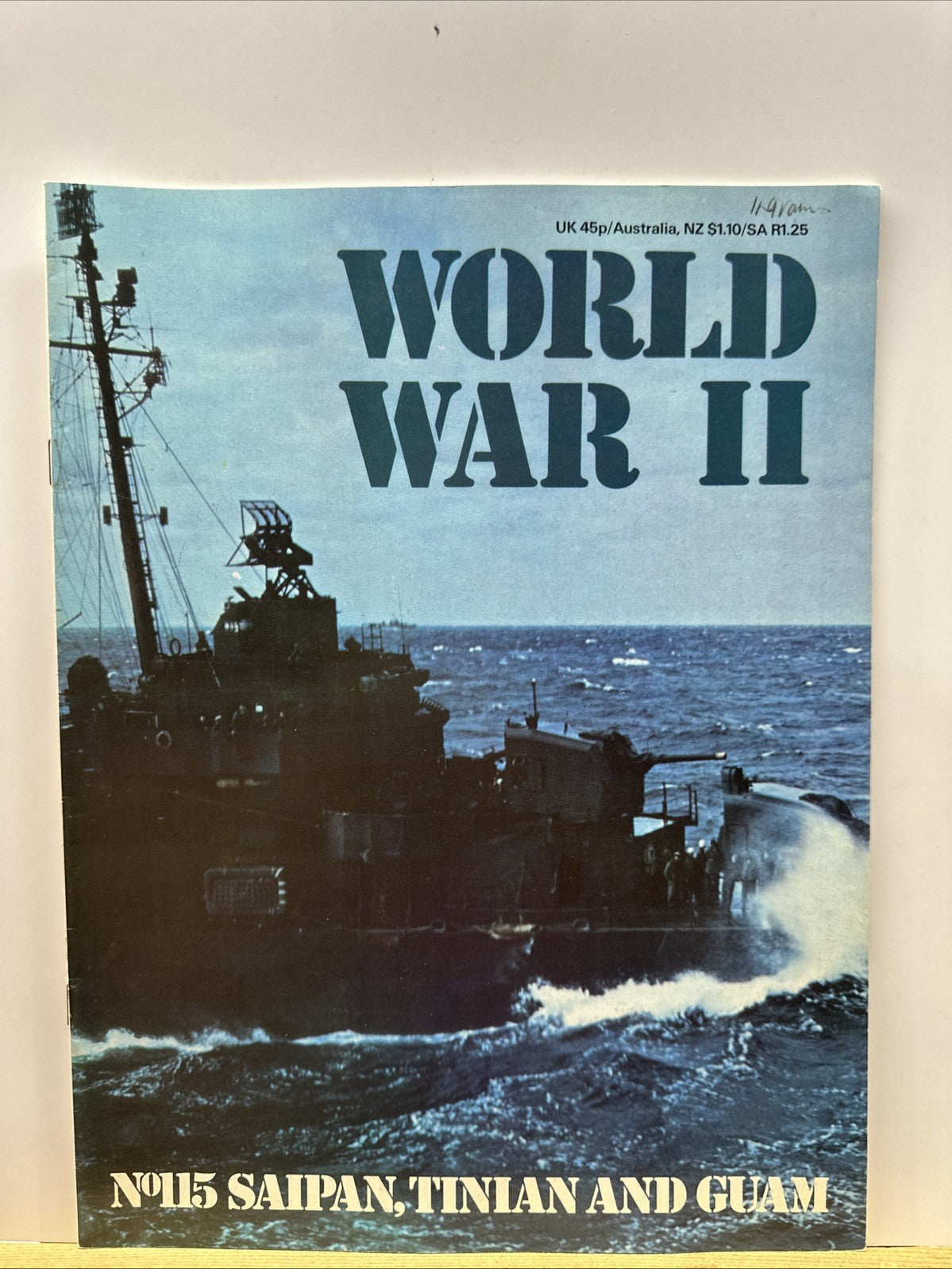 World War II NO. 115 Magazine In Good Condition
